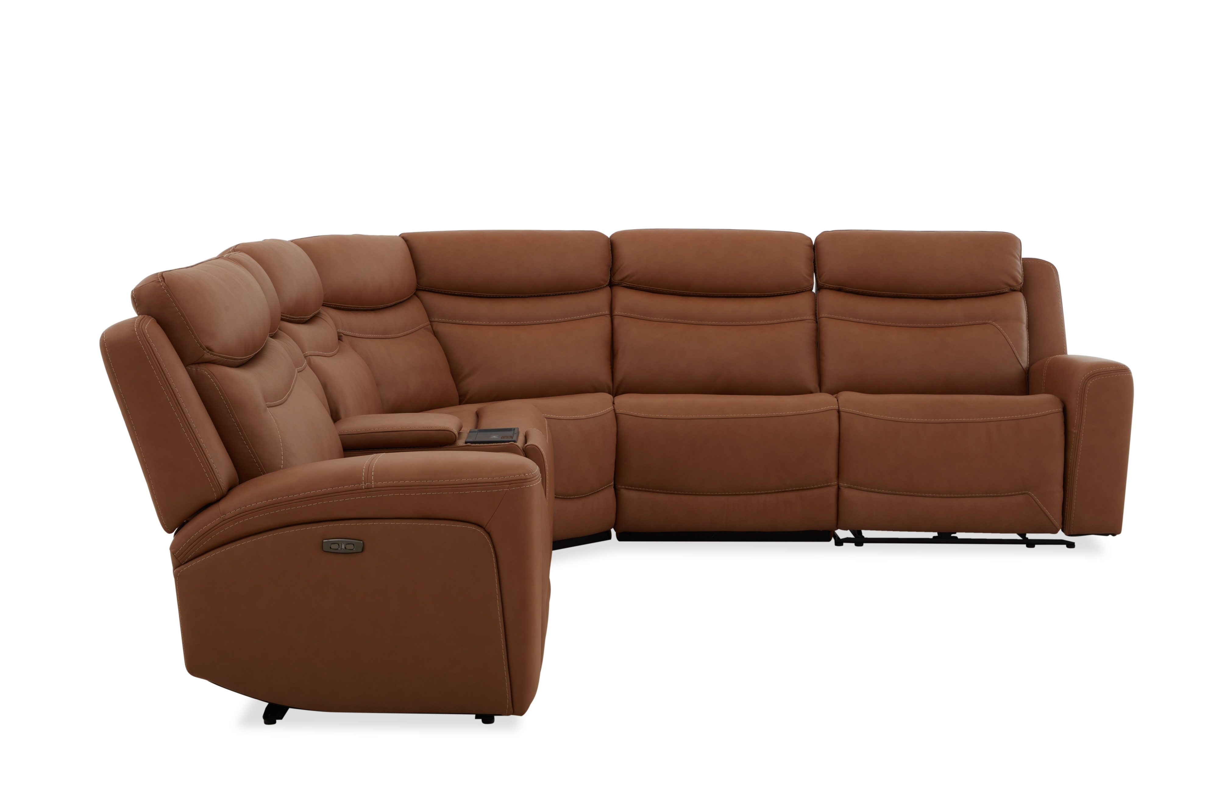 Reclining Sectional Butternut
