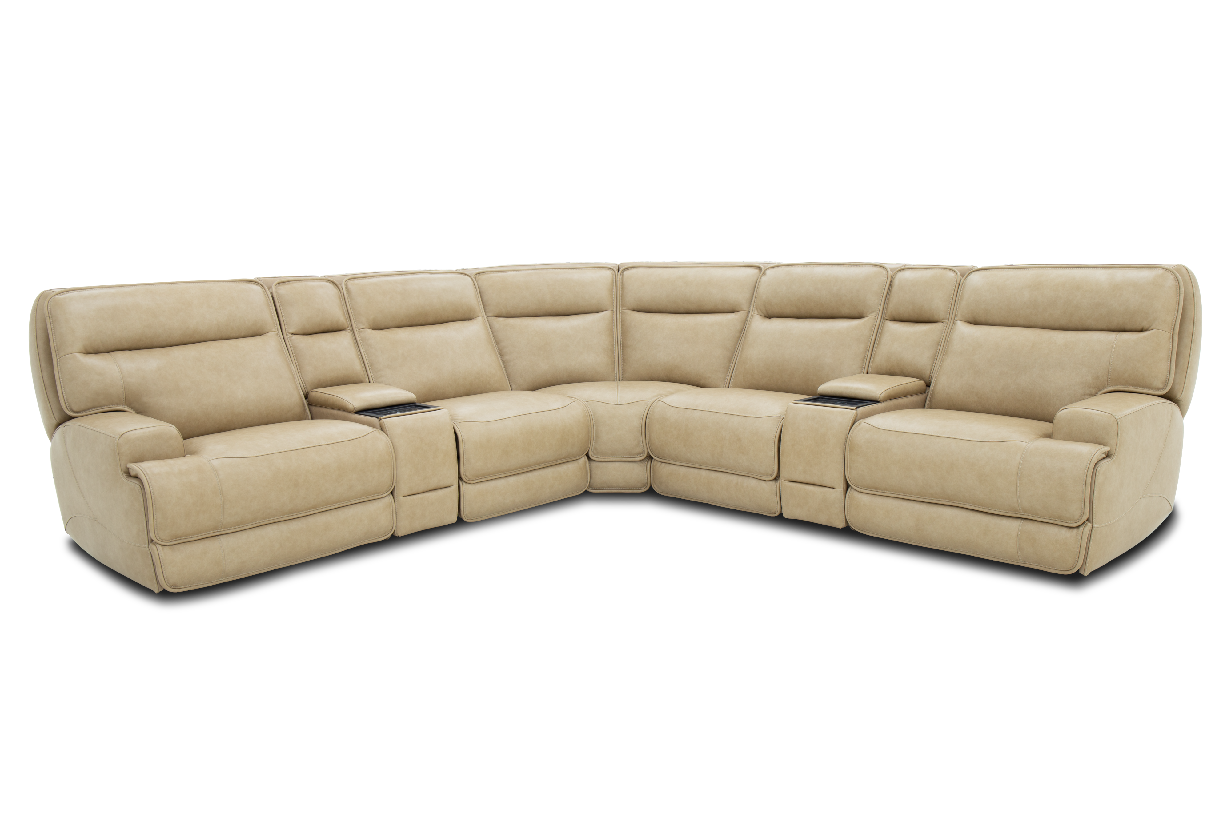 7 Piece Power Reclining Sectional