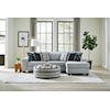 Albany 0462 2PC INDIGO RAF CHAISE SECTIONAL