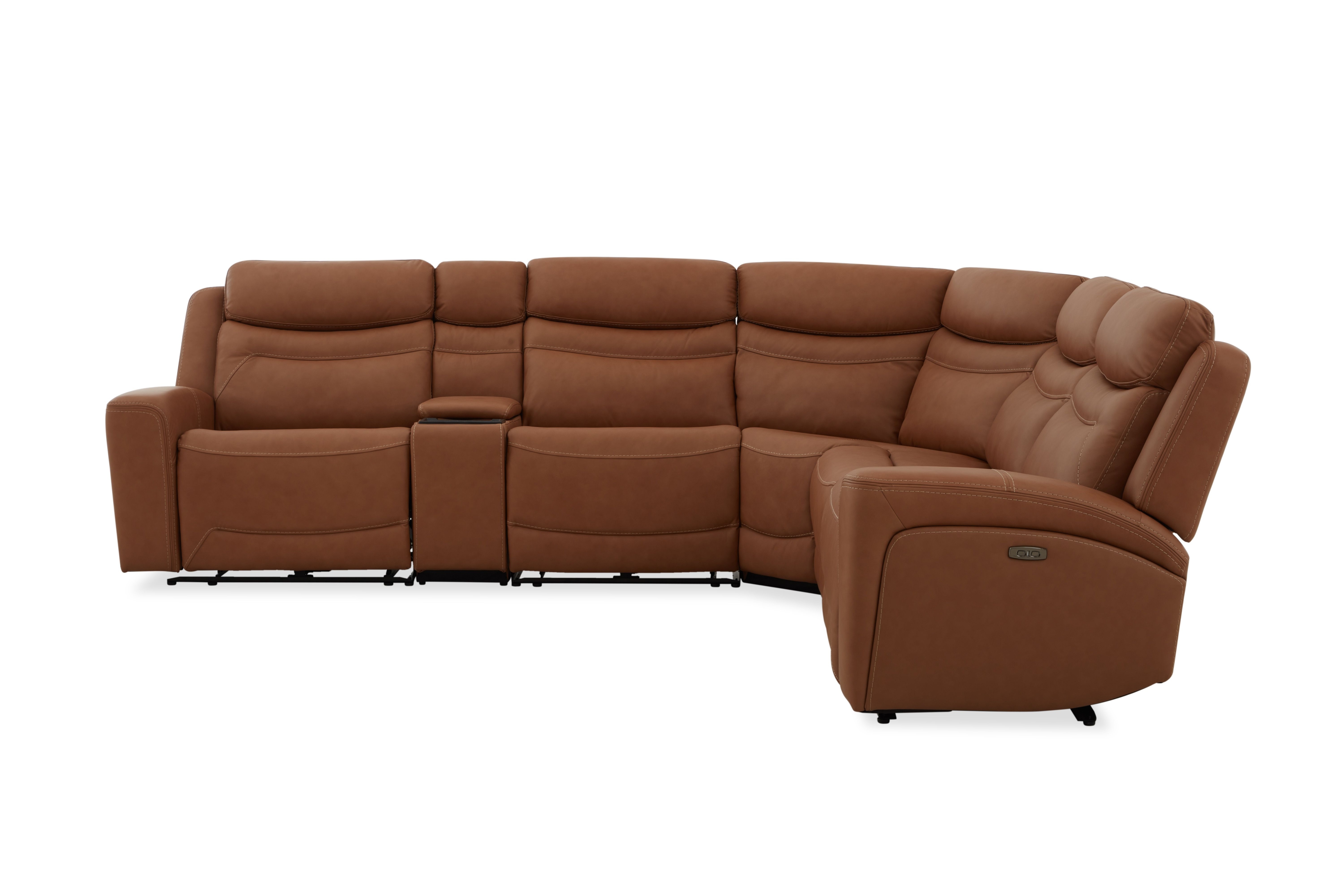 Reclining Sectional Butternut