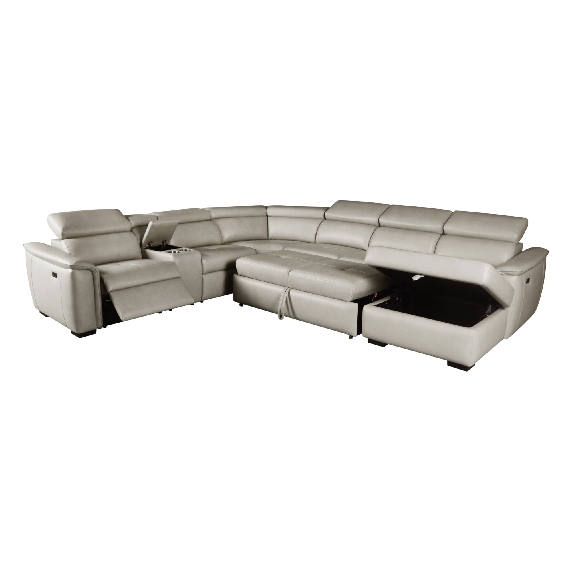 4 Piece Reclining Sectional