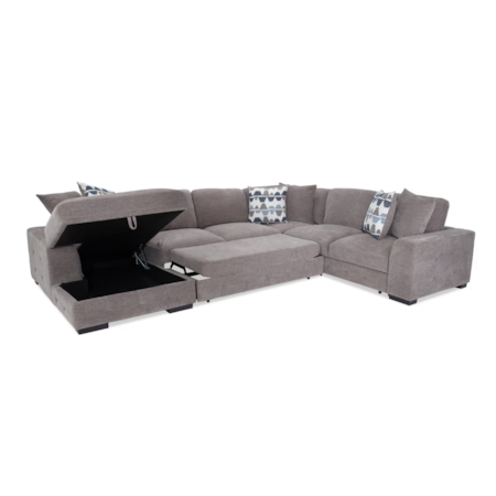 3 Piece LAF Chaise Sectional