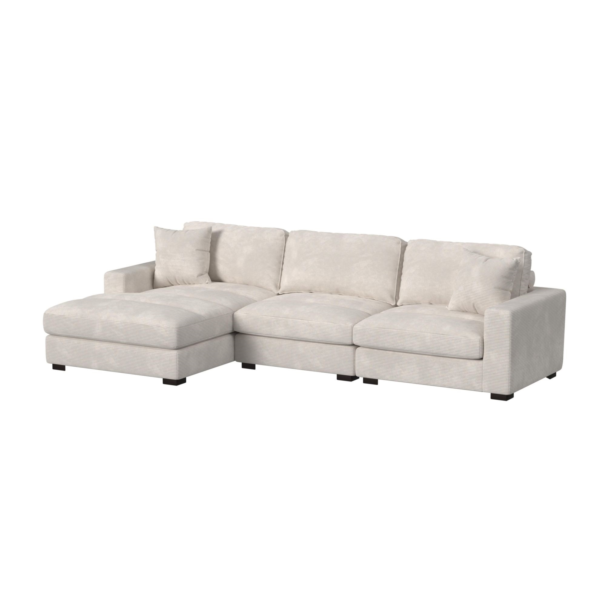 3-Piece Sectional Sofa