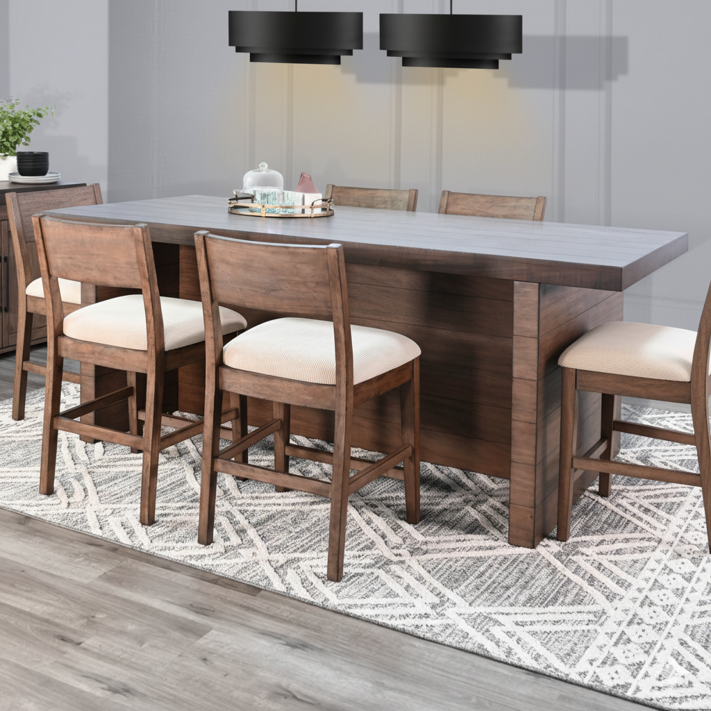 7 Piece Counter Height Dining Set