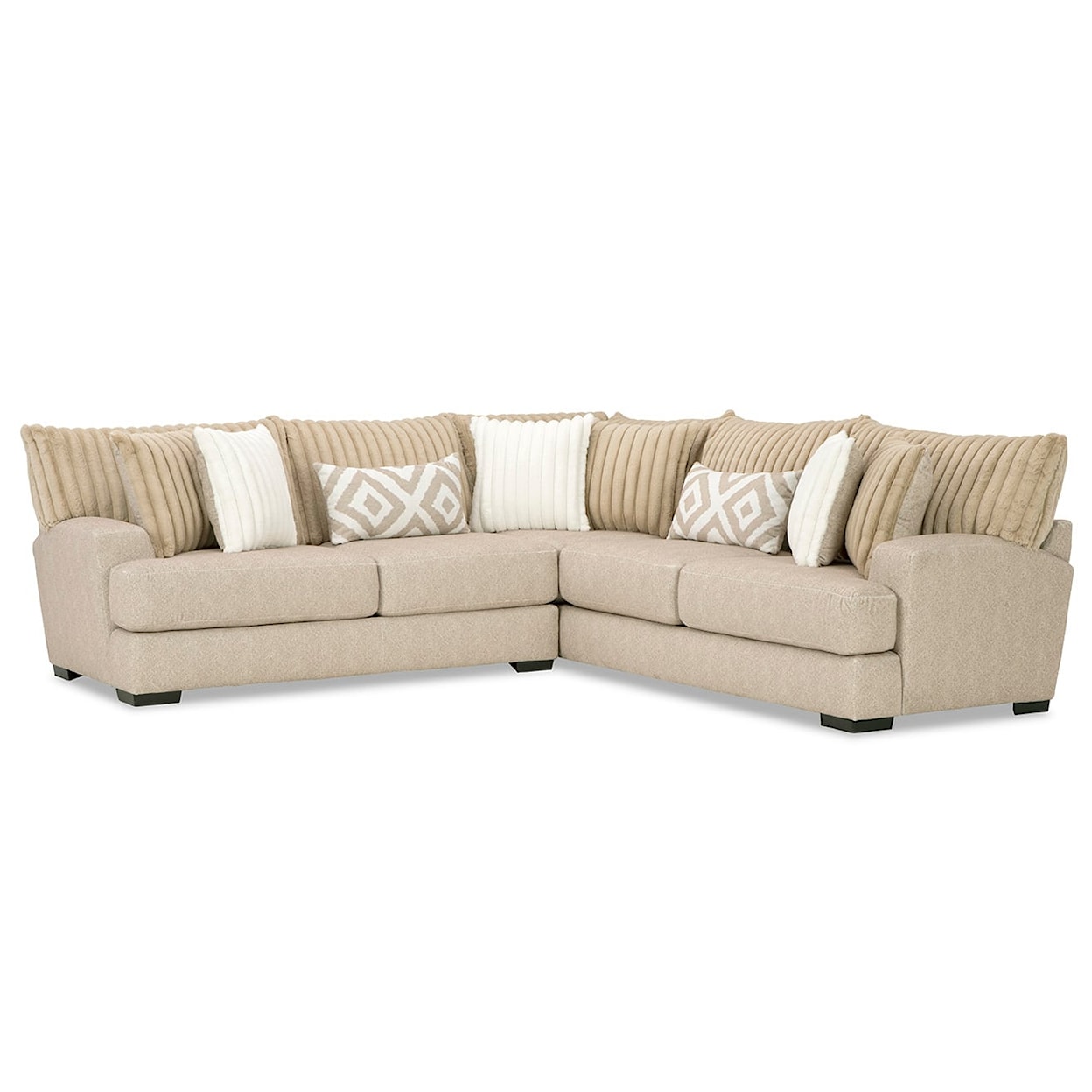 Albany Tweed Sectional