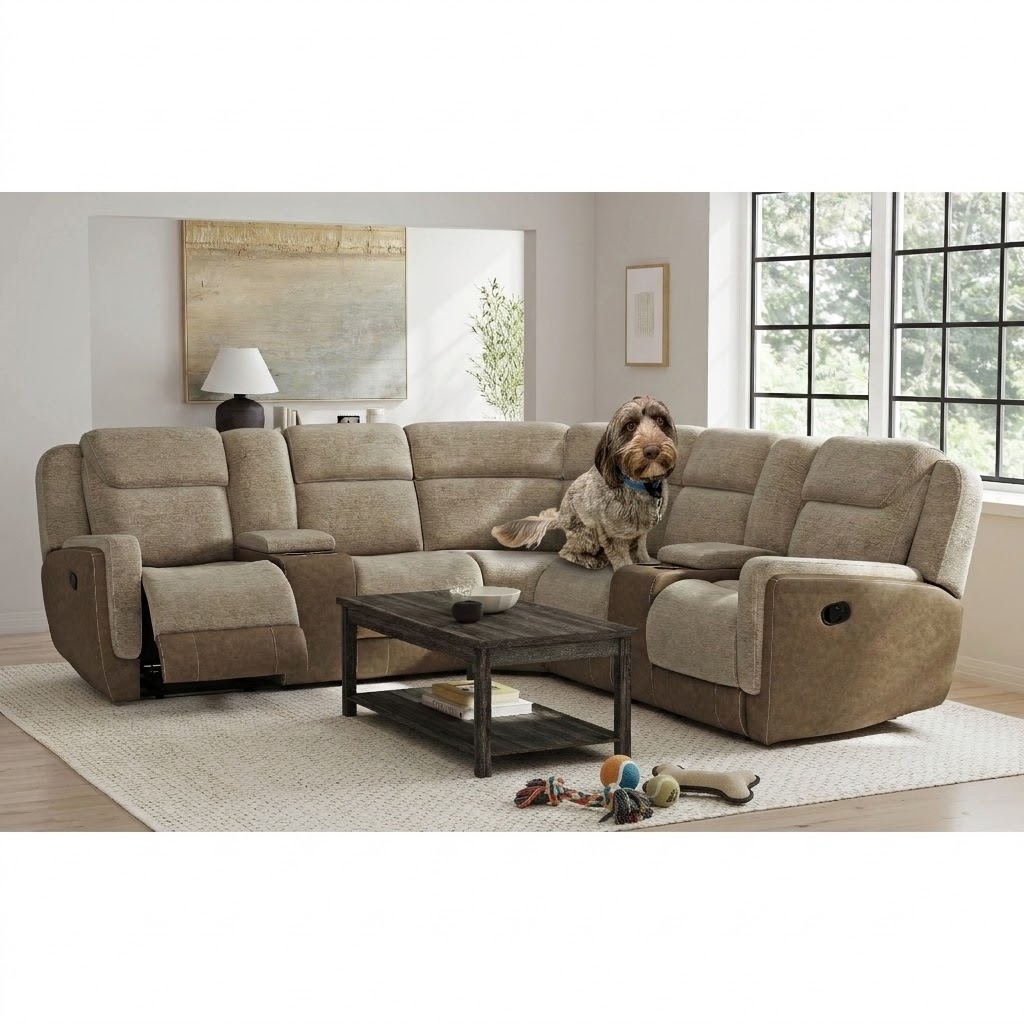 3 Piece Reclining Sectional