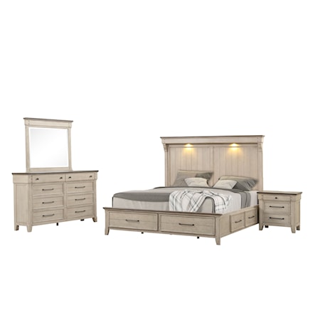 6 Piece King Bedroom Set