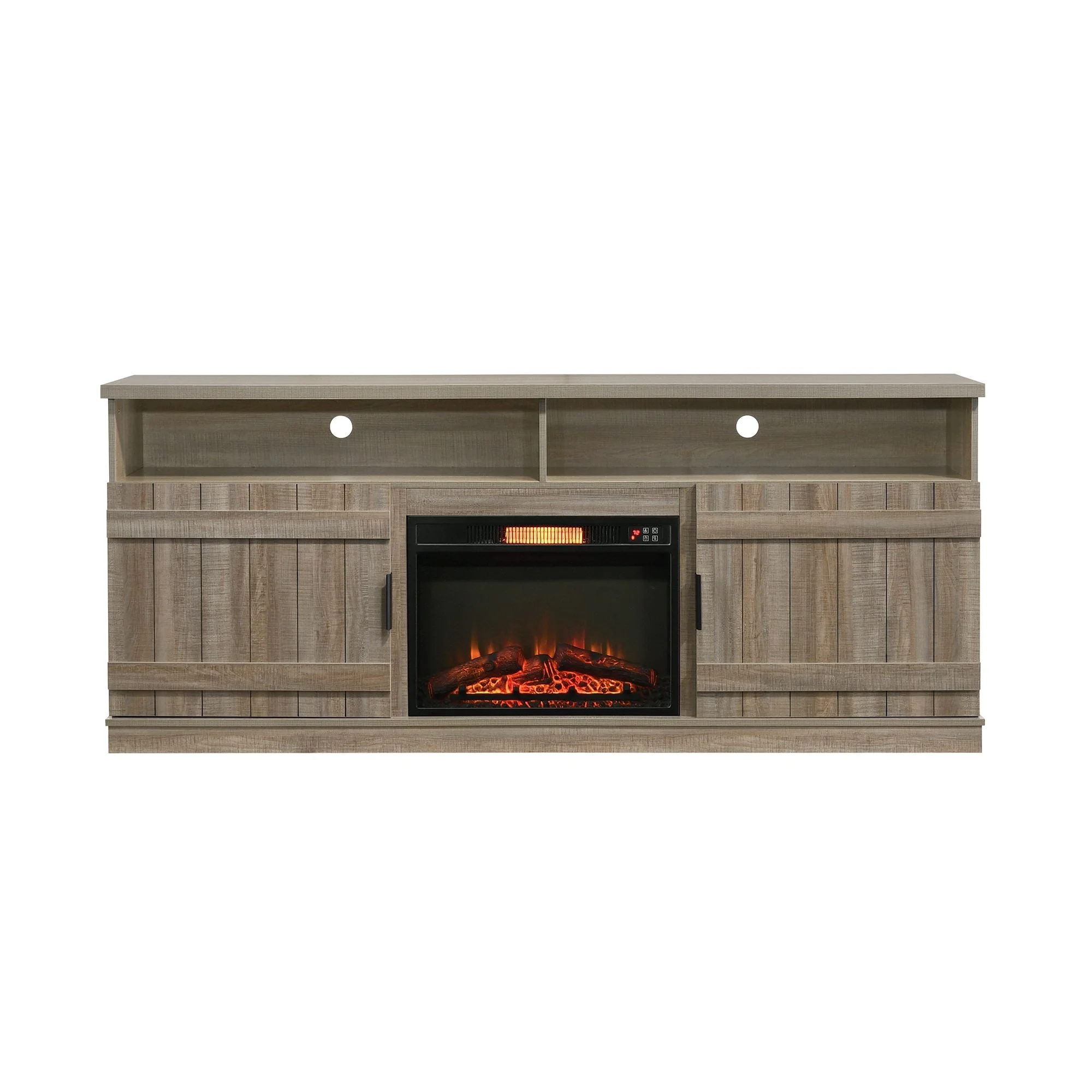 Elements International TV Stands w/Fireplace ELEMGRPLA7060FP/LA23