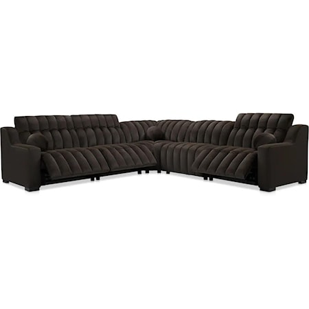 Power Reclining 5 Pc Sectional