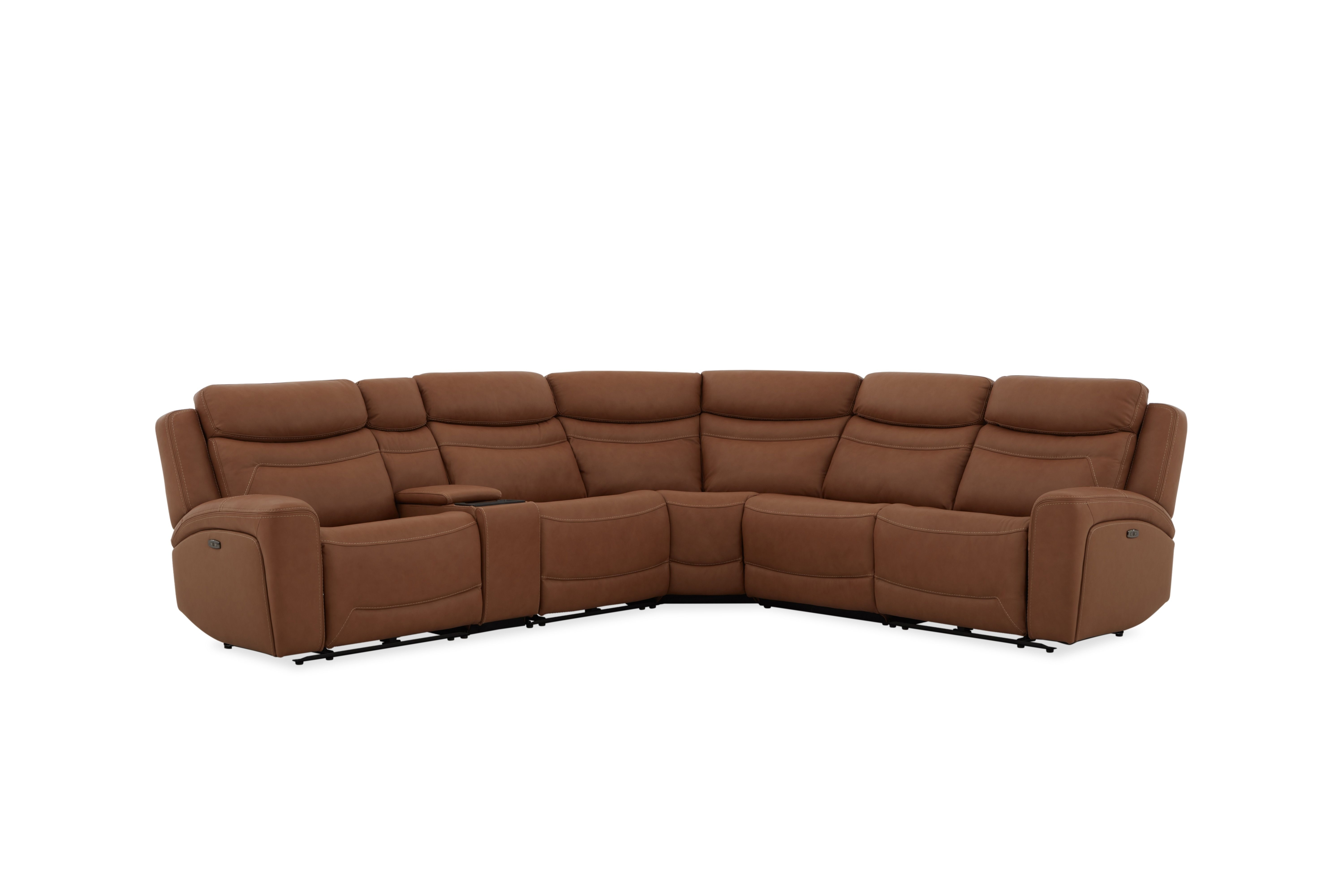 Reclining Sectional Butternut