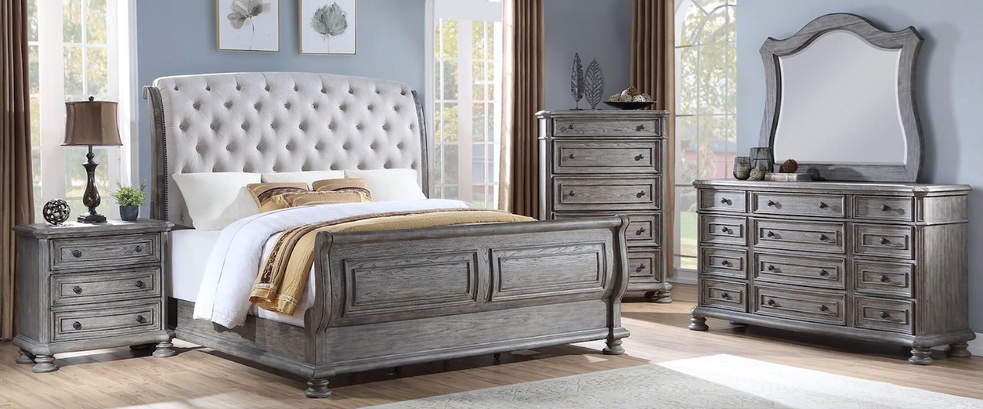 6 Piece Queen Bedroom