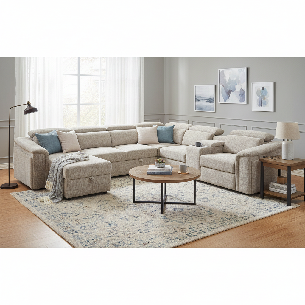 LAF Chaise Sectional