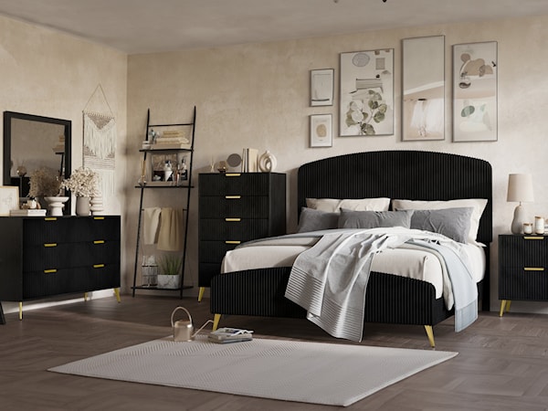 6PC QN Bedroom-Black