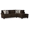 Albany 8642-Galactic Chocolate 2PC Sectional
