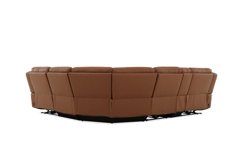 Reclining Sectional Butternut
