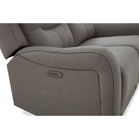 Power Reclining Loveseat Slate