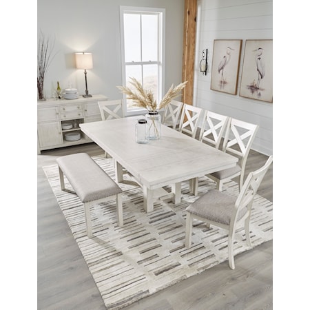 6 Piece Dinette with Bench