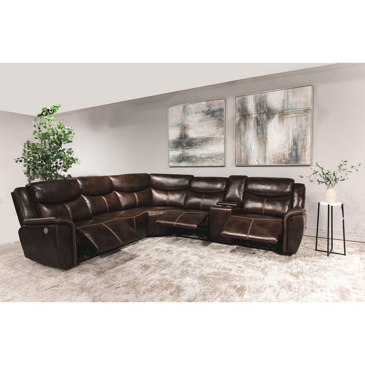 Alex's Furniture MACKENZIE Power Sectional