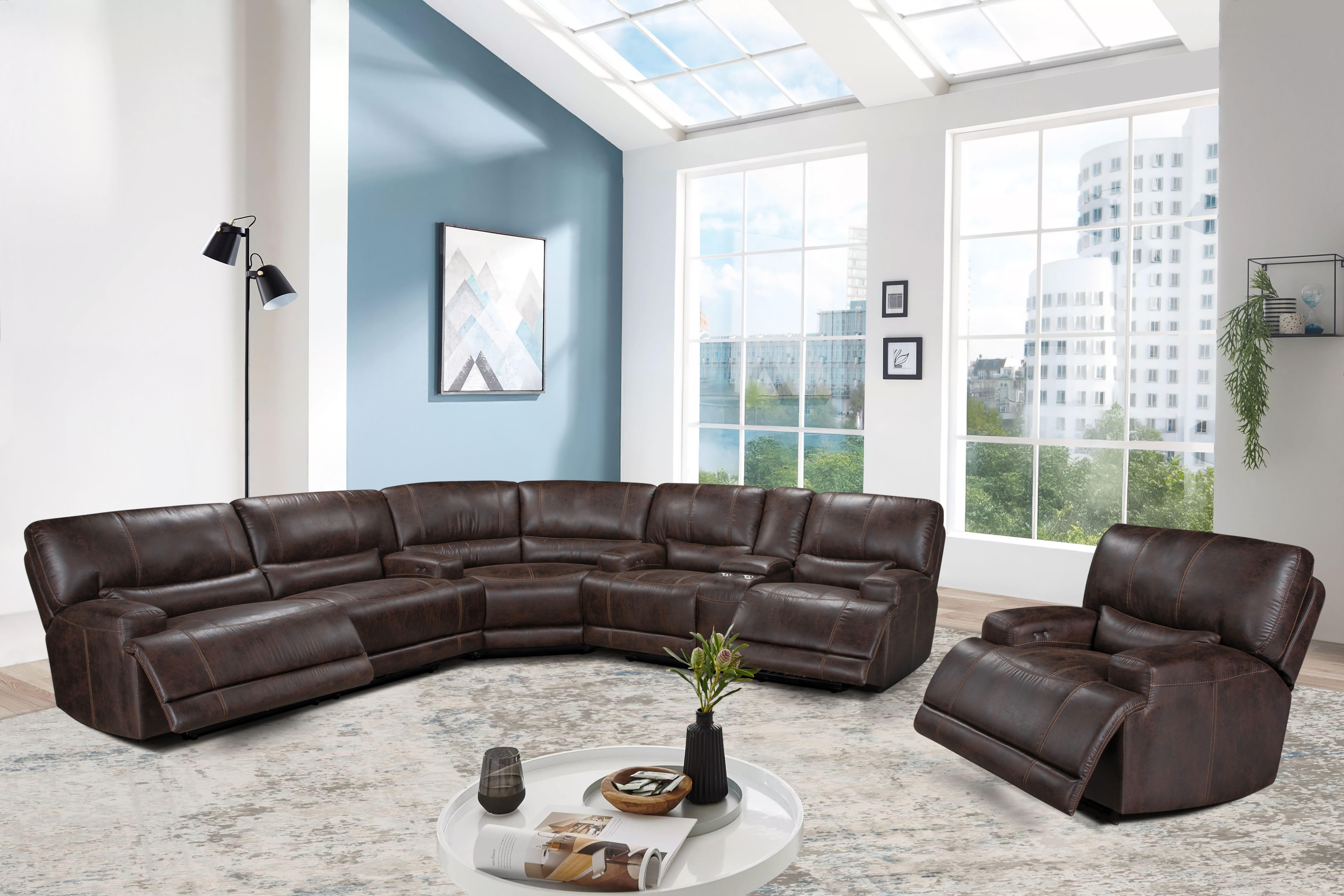 Power Reclining Sectional
