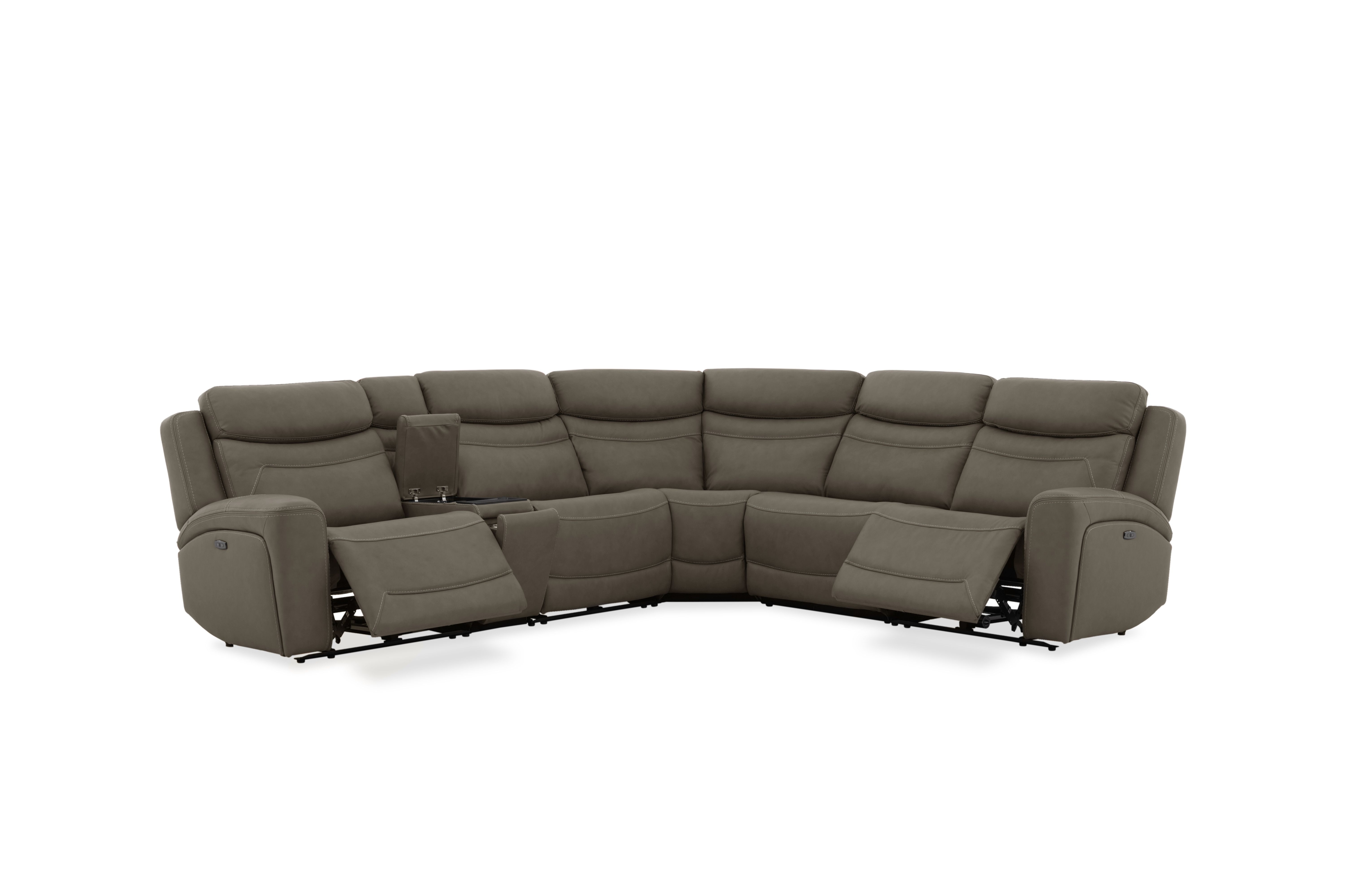 Reclining Sectional Grey