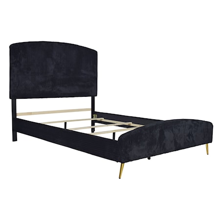 Queen Bed Upholstered