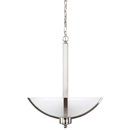 Three Light Bowl Chandelier