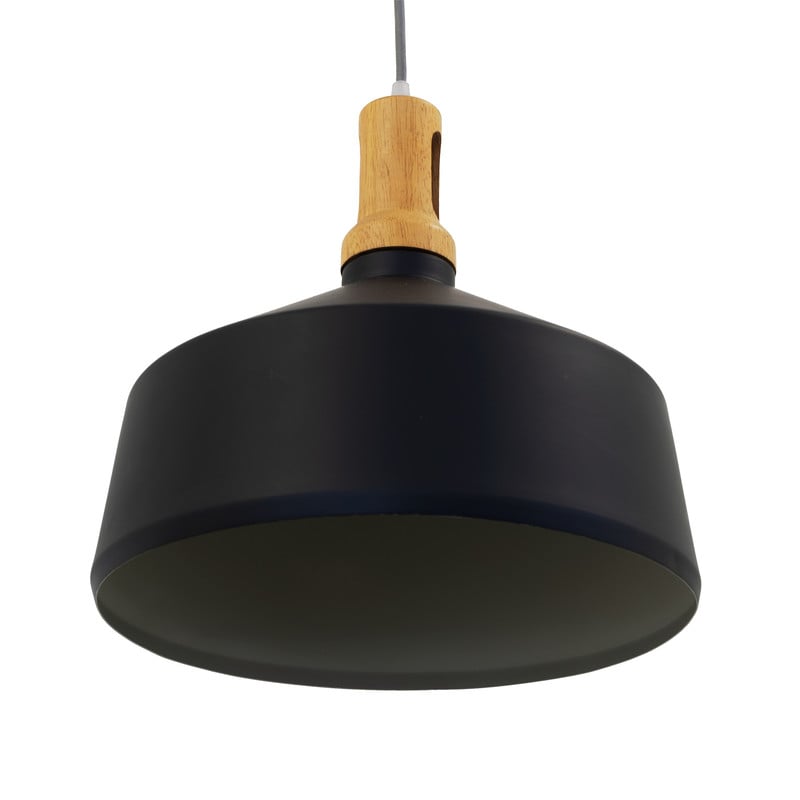 Yosemite Home Decor Yosemite Home Decor 1 Light Pendant In Black Finish