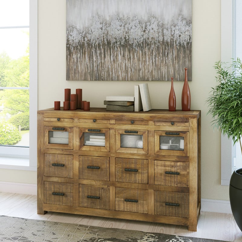 Yosemite Home Decor Yosemite Home Decor Craftsman Drawer Cabinet
