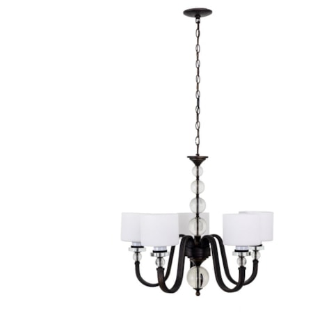 Five Light Chandelier