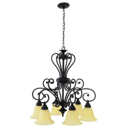 Florence Six Light Chandelier