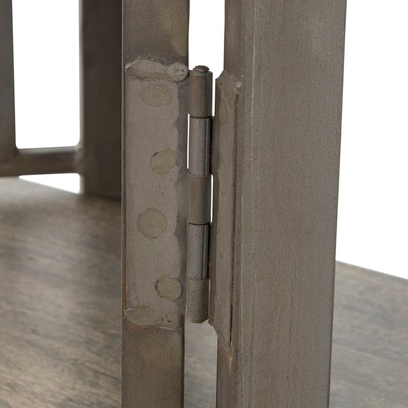 Yosemite Home Decor Yosemite Home Decor Folding Floor Screen W / Shelves