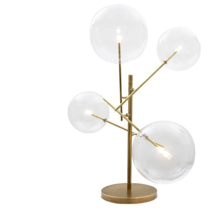 4 Light Portable Lamp