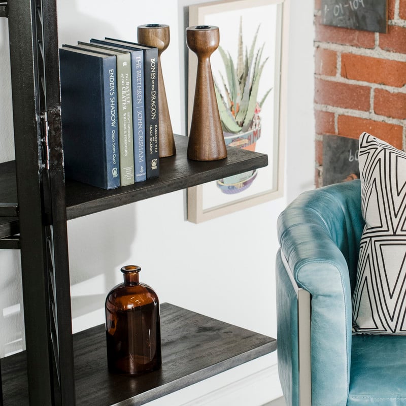 Yosemite Home Decor Yosemite Home Decor Folding Floor Screen W / Shelves