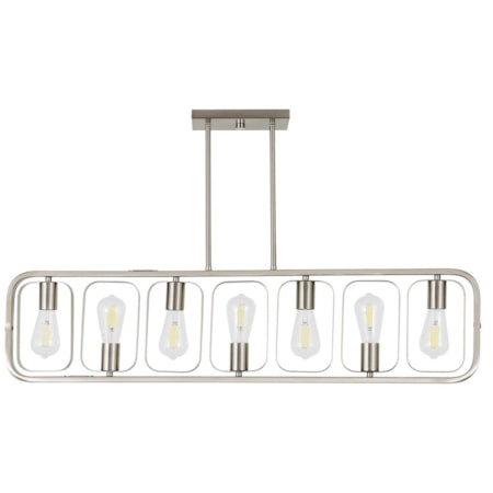 Ellipitical 7 Light Island Light