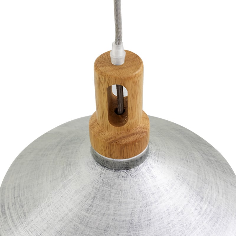 Yosemite Home Decor Yosemite Home Decor 1 Light Pendant In Rolled Steel Finish