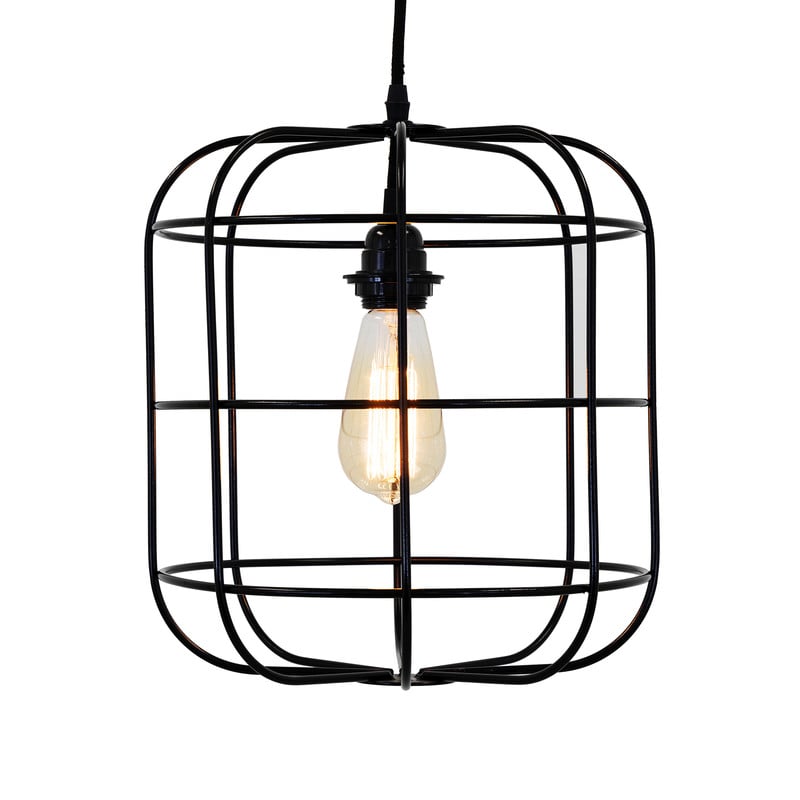 Yosemite Home Decor Yosemite Home Decor 1 Light Pendant In Black Stainless Finish