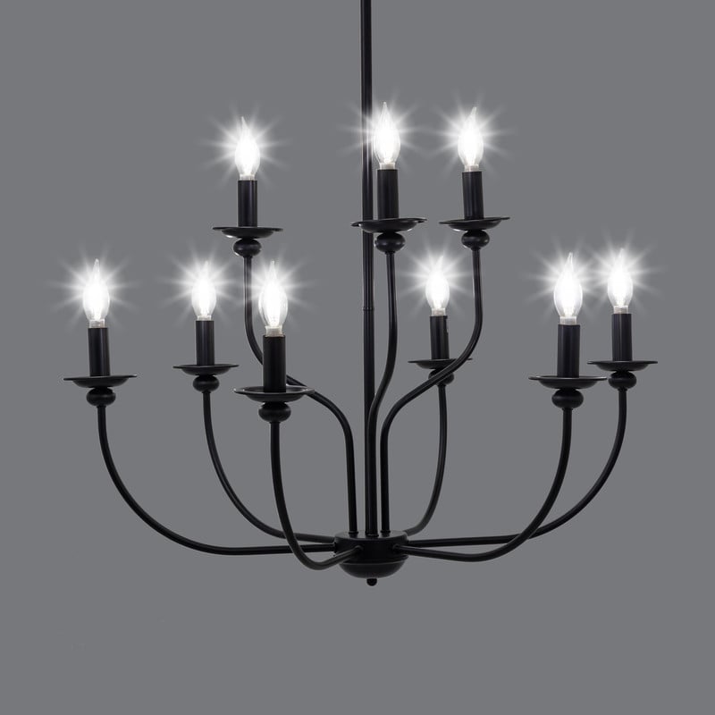 Yosemite Home Decor Yosemite Home Decor Whitmore 9 Light Chandelier
