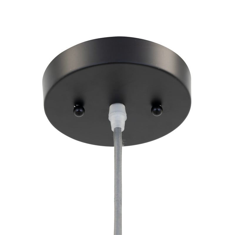 Yosemite Home Decor Yosemite Home Decor 1 Light Pendant In Black Finish