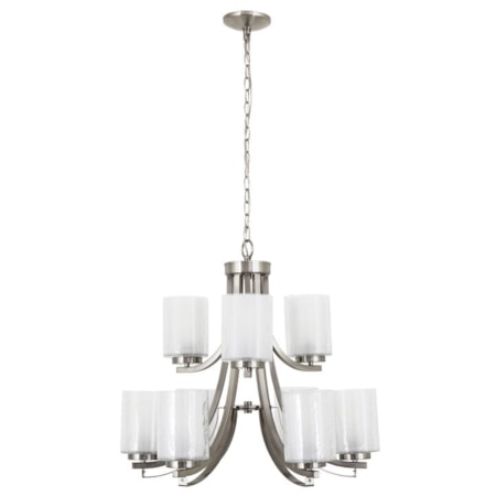 9-Light Chandelier Finish