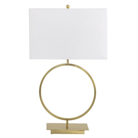 Circlet Gold One Light Table Lamp