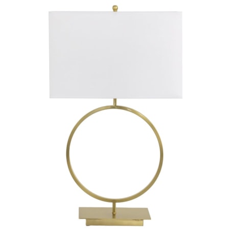 Circlet Gold One Light Table Lamp