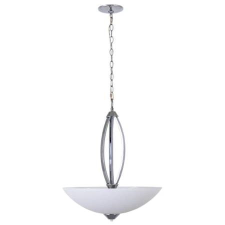 Three Light Bowl Chandelier