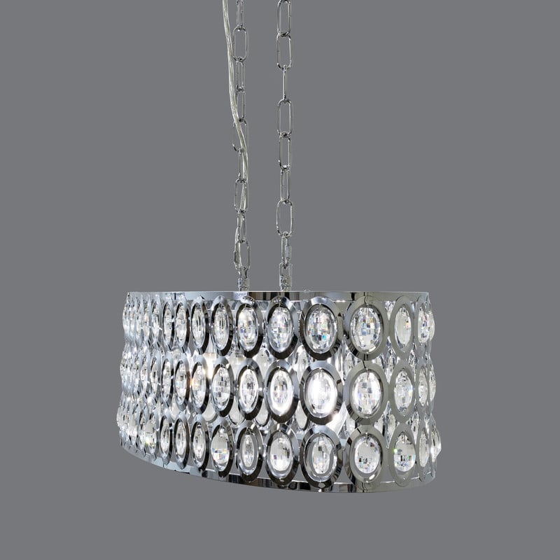 Yosemite Home Decor Yosemite Home Decor Anabella 4 Light Chandelier