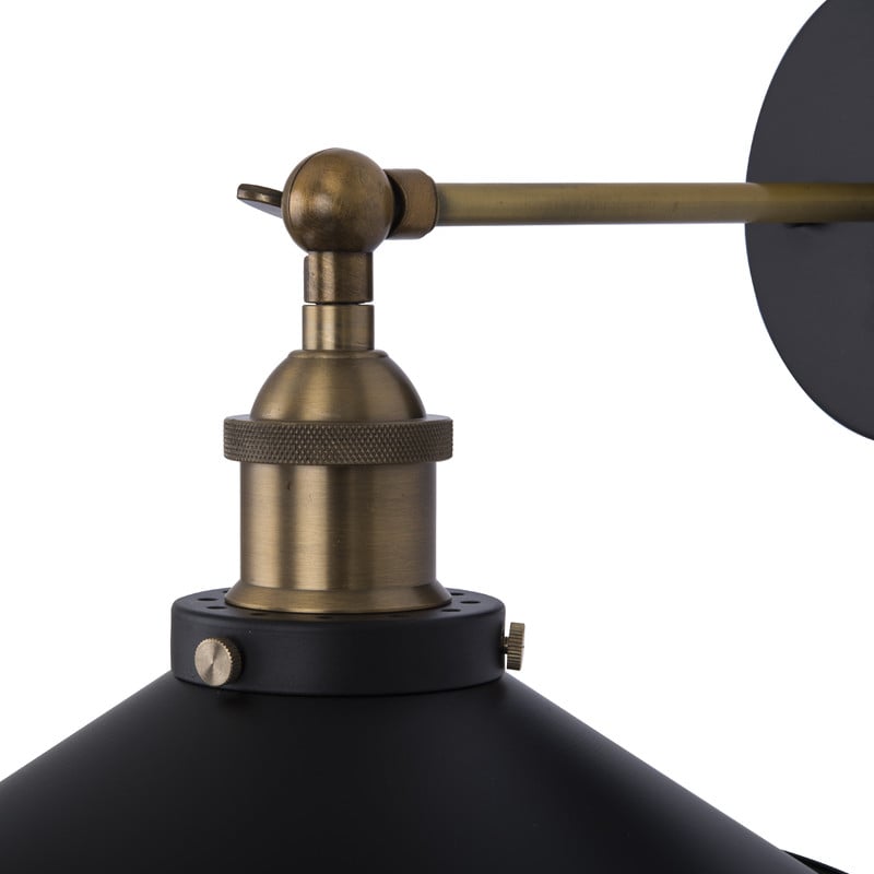 Yosemite Home Decor Yosemite Home Decor 1 Light Wall Sconce In Dark Grey Finish