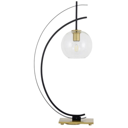 Dome Hanging One Light Table Lamp