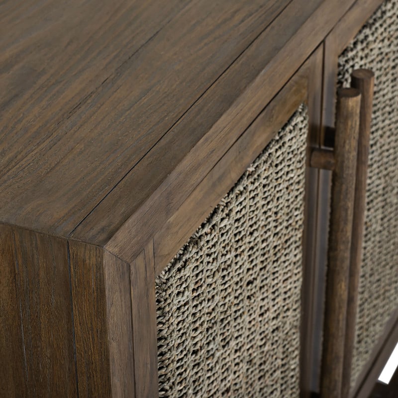 Yosemite Home Decor Yosemite Home Decor Thalassia 4 Door Large Cabinet