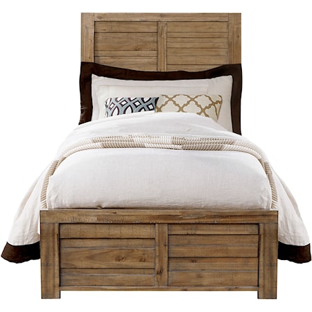 Twin Panel Bed