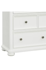 Samuel Lawrence Savannah Cottage 7-Drawer Dresser with Nickel Hardware