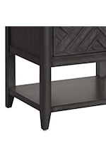 Samuel Lawrence Lenox Contemporary Single Drawer Nightstand with USB-C Port