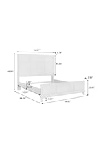 Samuel Lawrence Madison Contemporary King Panel Bed